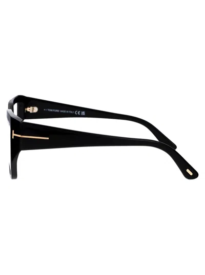 Tom Ford Nero Lucido Acetate Optical Glasses In Black