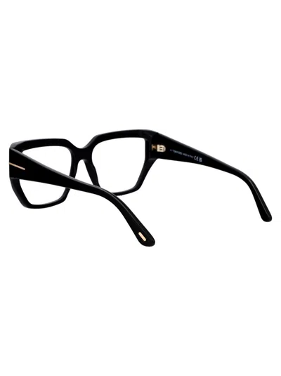 Tom Ford Nero Lucido Acetate Optical Glasses In Black