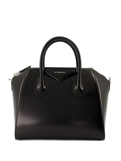 Givenchy Borsa A Mano Antigona Piccola In Pelle Cioccolato  Donna In Black