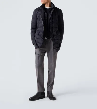 Herno Abrigo Alcochado - Negro In Black