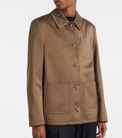 Altuzarra Bart Single-breasted Jacket In Brown