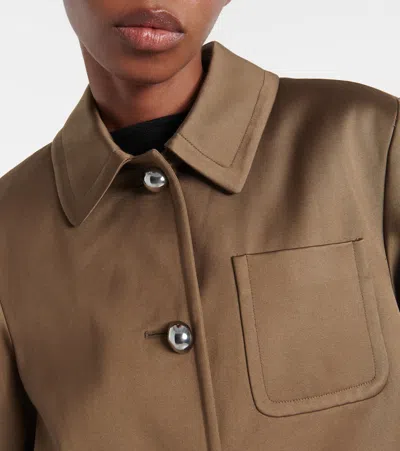Altuzarra Bart Single-breasted Jacket In Brown