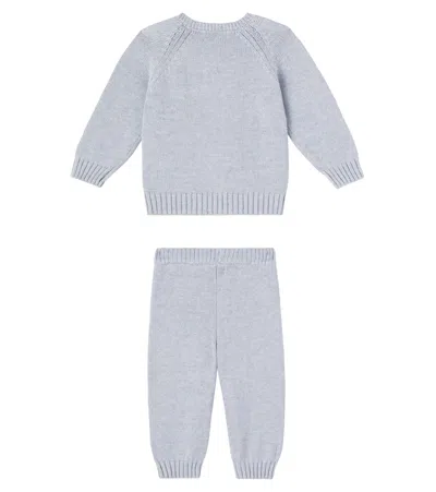 Molo Baby Bless And Sol Sweater And Sweatpants Set In Gray