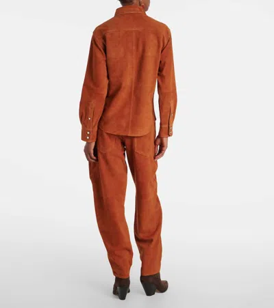 Isabel Marant Delcia Shirt In Brown