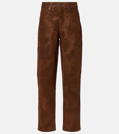 Isabel Marant Étoile Pants "kelvina" In Brown