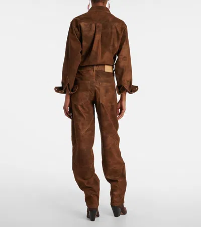 Isabel Marant Étoile Pants "kelvina" In Brown