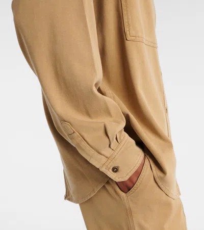 Isabel Marant Étoile Raquel Shirts Green In Brown