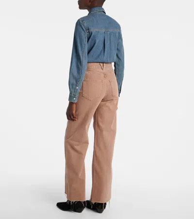 TAYLOR阔腿牛仔裤