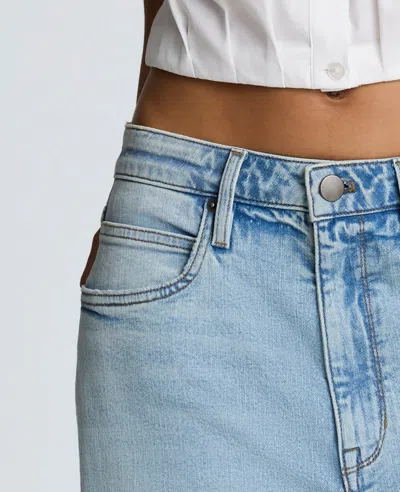 Kenneth Cole Denim High Rise Wide Leg Jean Pant