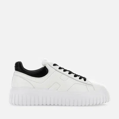 Hogan H-stripes Low-top Sneakers In White