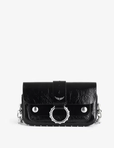 Zadig & Voltaire Kate Clutch Bag In Black