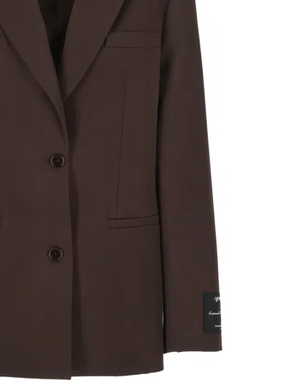 Off-white Off White Jackets In Brown