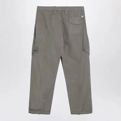 C.p. Company Military Green Cargo Pants In Cotton In Green