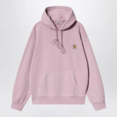 Carhartt Nelson Hoodie Sweatshirt Hortensia In Pink