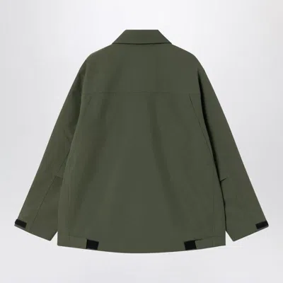 Carhartt Button-fastening Pocket-detail Military Jacket In Green