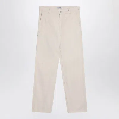 Carhartt Master Pant With Front And Back Pockets In Neutral