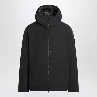 Stone Island Coats Blacks And Greys In Black