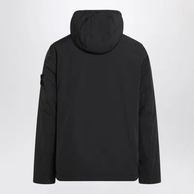 Stone Island Coats Blacks And Greys In Black