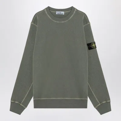 Stone Island Moss Sweatshirt In Green
