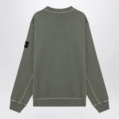 Stone Island Moss Sweatshirt In Green