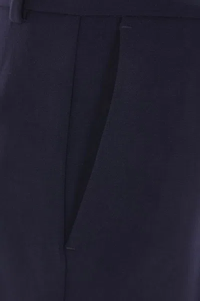 Alberto Biani Central-crease Flared Trousers In Blue