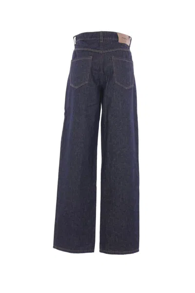 Uma Wang Phyllis Jeans In Denim In Black