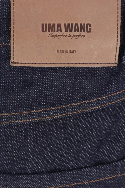 Uma Wang Phyllis Jeans In Denim In Black