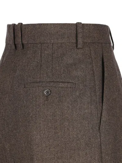 Saint Laurent Pants In Brown