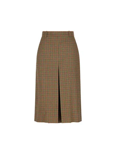 Saint Laurent Pants In Brown