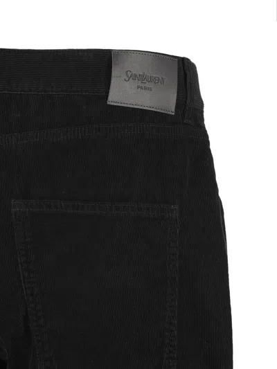 Saint Laurent Pants In Black
