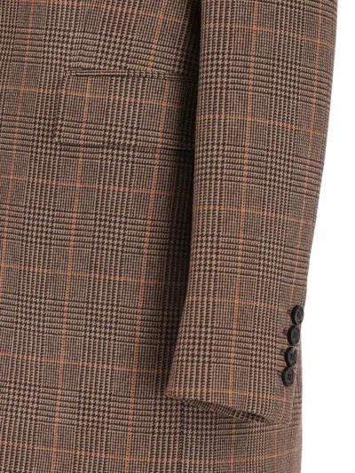 Saint Laurent Jackets In Brown