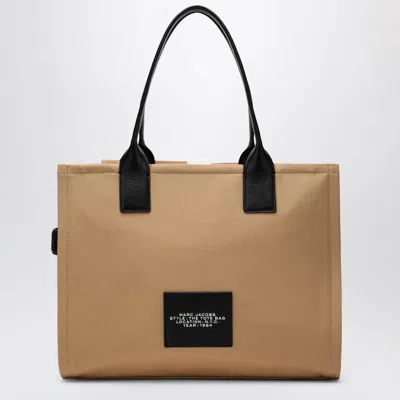 Marc Jacobs The Cargo Canvas Large Tote Bag In Camel In Sand