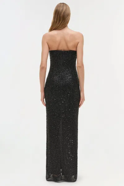 Simkhai Women's Xyla Sequin Gown In Black In Black