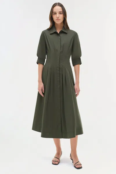 Simkhai Claudine Dress In Green