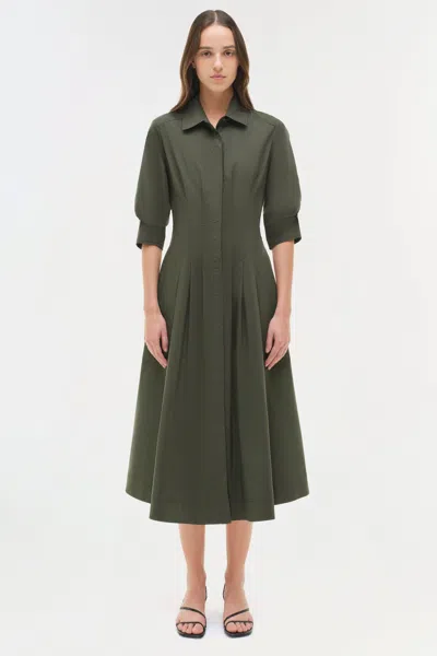 Simkhai Claudine Dress In Green