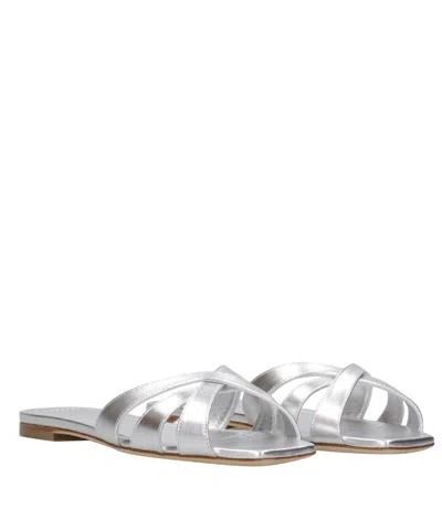 3 Juin Sandals Silver In Silver