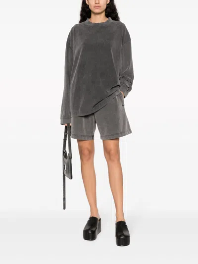 Acne Studios T-shirts And Polos Grey In Gray
