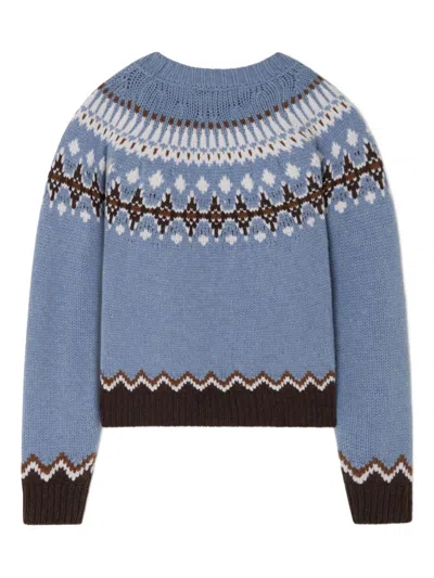 Alanui Sweet Winter Wool Crewneck Jumper
