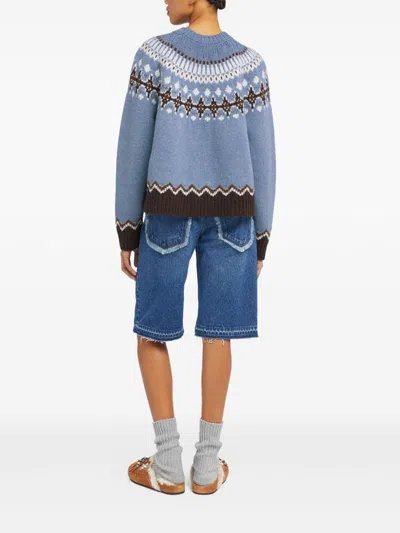 Alanui Sweet Winter Wool Crewneck Jumper