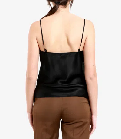 Alberta Ferretti Tank Top In Black