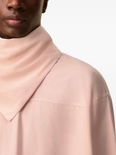 Ami Alexandre Mattiussi Ami Paris Women Bandana Cotton Shirt In Pink