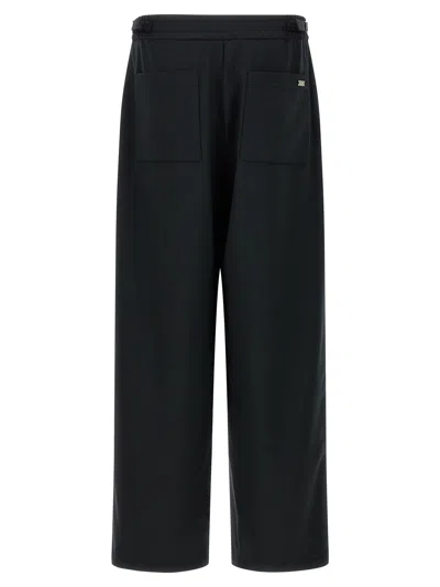 Ami Alexandre Mattiussi Ami Paris Wool Pants In Black