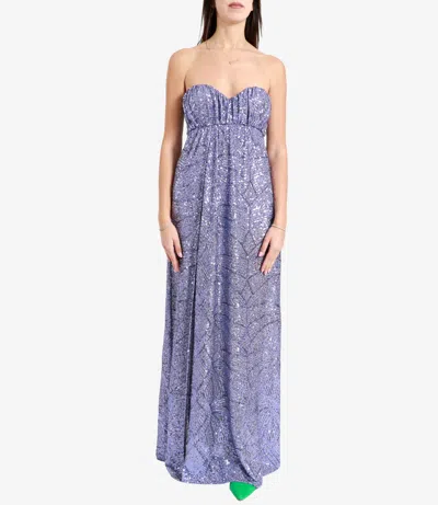 Aniye By Off Shoulder Dress In Blue