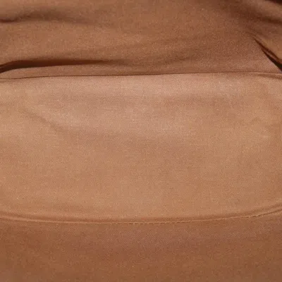 Pre-owned Louis Vuitton Montsouris Brown Canvas Backpack Bag ()