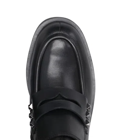 Ash Wings Studs Black Chelsea Boot In Black