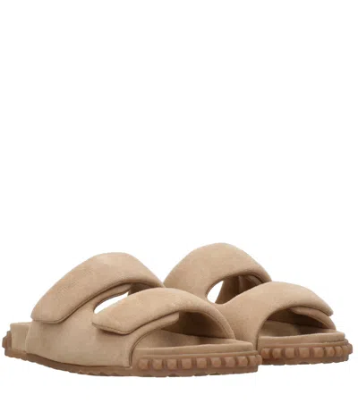 Ash Sandals Camel In Neutral