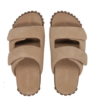 Ash Sandals Camel In Neutral