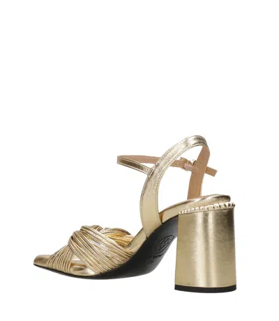 Ash Sandals Golden In Neutral