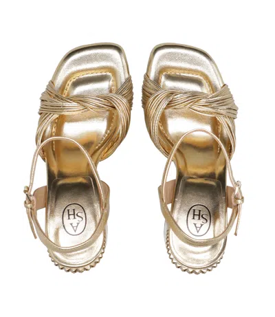Ash Sandals Golden In Neutral
