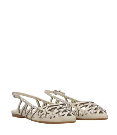 Ash Sandals Ivory In Neutral